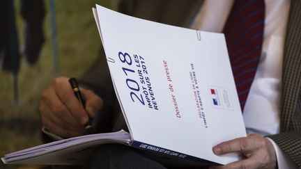 La campagne 2018 de l'impôt sur le revenu et le prélèvement à la source a été lancée mardi 10 avril. (MAXPPP)