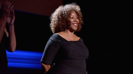 Ruby Bridges s'exprime sur scène lors des Glamour's 2017 Women of The Year Awards au Kings Theatre, le 13 novembre 2017 à Brooklyn, New York. (BRYAN BEDDER / GETTY IMAGES NORTH AMERICA)