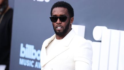 Rapper Sean Combs alias P. Diddy tiba di Las Vegas pada 15 Mei 2022 untuk menghadiri upacara Billboard Music Awards. (XAVIER COLLIN / BADAN PERS GAMBAR / SIPA)