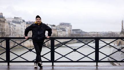 Thomas Jolly, metteur en scène et directeur artistique de la cérémonie d'ouverture des Jeux olympiques de Paris 2024. (JOEL SAGET / AFP)