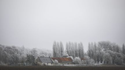 A Choisy-au-Bac (Oise), le 1er janvier 2017. (MAXPPP)