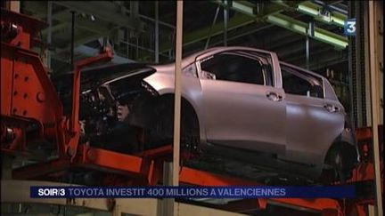 Toyota va créer de nouveaux emplois à Valenciennes. (FRANCE 3)