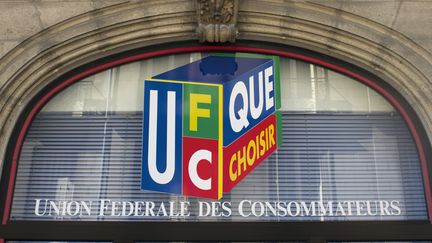 Fa&ccedil;ade de de l'association de consommateurs UFC Que Choisir, le 25 mars &agrave; Nantes (Loire-Atlantique).&nbsp; (JACQUES LOIC / PHOTONONSTOP / AFP)