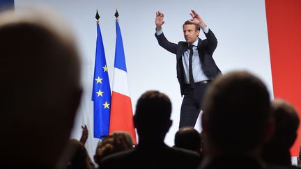 Meeting à La Villette : Emmanuel Macron offensif contre le FN et rassembleur