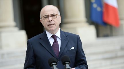 Bernard Cazeneuve, le 12 avril 2016, à Paris. (STEPHANE DE SAKUTIN / AFP)