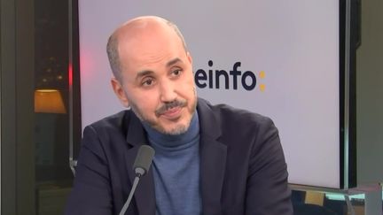 Mohamed Mansouri, directeur délégué de l'autorité de régulation professionnelle de la publicité, était l'invité éco de franceinfo le 12 janvier 2023. (FRANCEINFO / RADIO FRANCE)