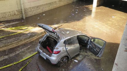 Pr&egrave;s de la gare de Cannes (Alpes-Maritimes), le 4 octobre 2015. (JEAN LIOU / AFP)