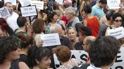 Manifestation d'intermittents à Montpellier le 22 juin 2014
 (NICOLAS GAILLARD/APERCU/SIPA)