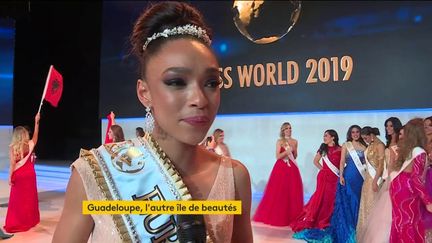 Ophély Mézino, 2e au concours Miss Monde en 2019 (FRANCEINFO)