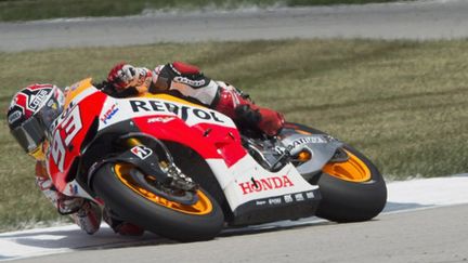 Marc Marquez sur sa Honda veut continuer sa chasse aux records