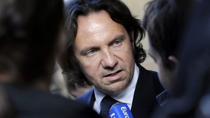 Frédéric Lefebvre, porte-parole de l'UMP. (AFP/STEPHANE DE SAKUTIN)