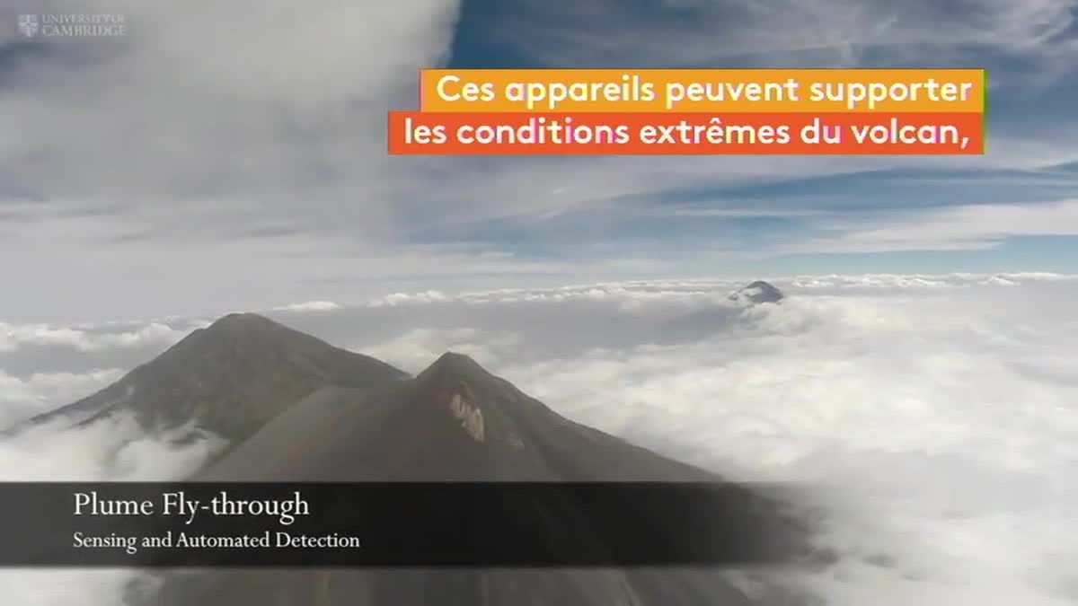 Video Des Drones Pour Etudier Le Volcan Fuego Au Guatemala