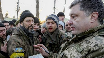  (Le président de l'Ukraine demande une mission policière européenne pour maintenir la paix dans l'est du pays © MaxPPP)