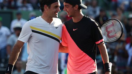 kokkinakis fait tomber Federer de sa 1re place mondiale. (AL BELLO / GETTY IMAGES NORTH AMERICA)