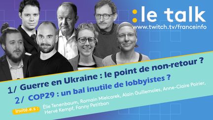 Dans le Talk de franceinfo, Ludovic Pauchant et ses invités échangent autour de la guerre en Ukraine puis ils évoquent en deuxième partie la COP 29 et ce qui en découle.