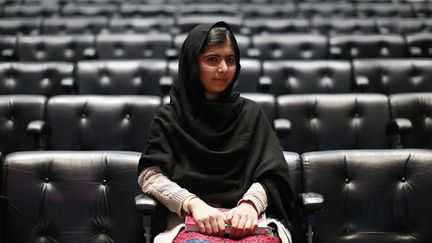 &nbsp; (A 17 ans, Malala devient la récipiendaire la plus jeune du prix Nobel de la paix. © REUTERS/Olivia Harris)