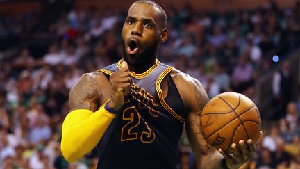 Le joueur de Cleveland, LeBron James (ELSA / GETTY IMAGES NORTH AMERICA)