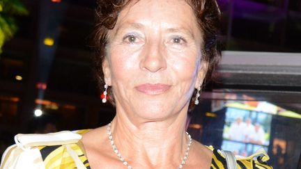 Jacqueline Veyrac, en septembre 2013, lors du 50e anniversaire de son Grand Hôtel à Cannes (Alpes-Martimes). (MAXPPP)