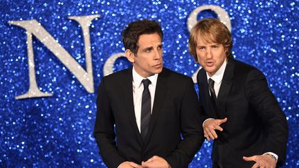 Les acteurs de Zoolander 2, Ben Stiller et Owen Wilson, à Londres, le 4 février 2016. (DYLAN MARTINEZ / REUTERS)