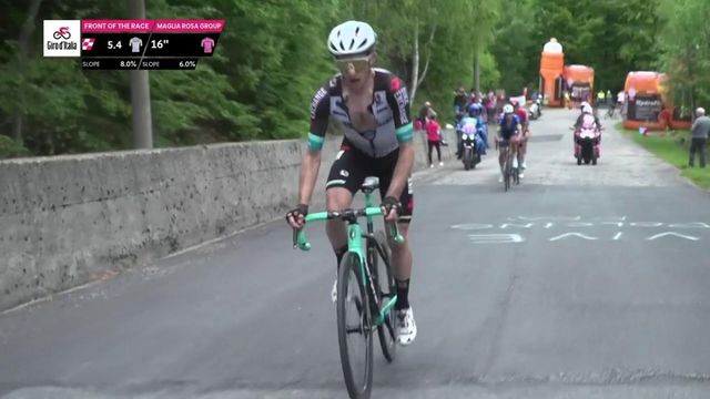 Giro 2021 : Yates file seul vers l'arrivée