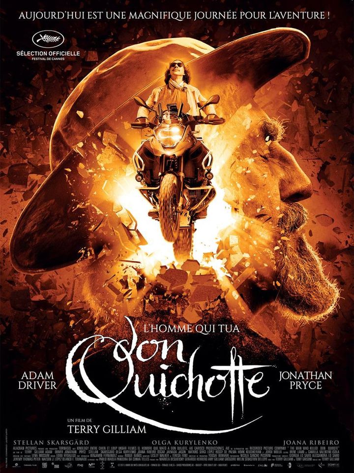 "L'Homme qui tua Don Quichotte" : l'affiche française
 (Ocean Films)