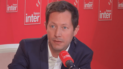 François-Xavier Bellamy, patron des eurodéputés Les Républicains, invité de France Inter le 5 octobre 2023. (Radiofrance)