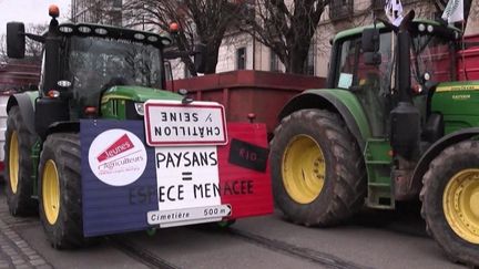 Colère des agriculteurs : la Coordination rurale appelle à un blocage de Paris (France 2)