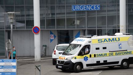 Bayonne hospital in the Basque Country. (GAIZKA IROZ / AFP)