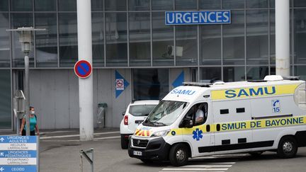 L'hôpital de Bayonne, au Pays basque. (GAIZKA IROZ / AFP)