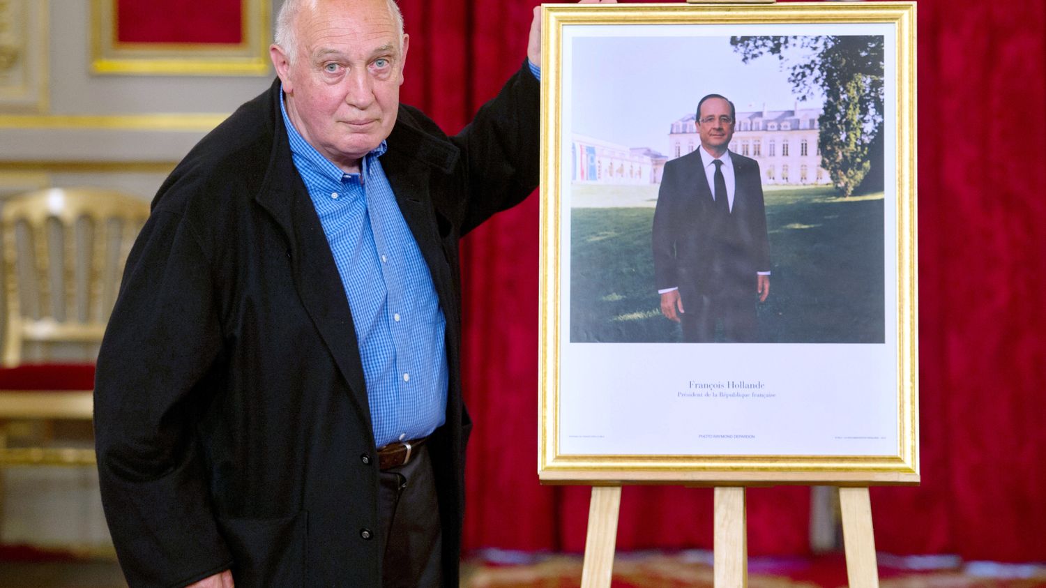 VIDEO. Depardon dévoile la photo officielle du président Hollande