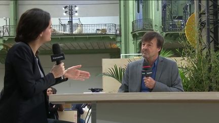 Nicolas Hulot, le 31 janvier 2020 sur franceinfo. (FRANCEINFO)