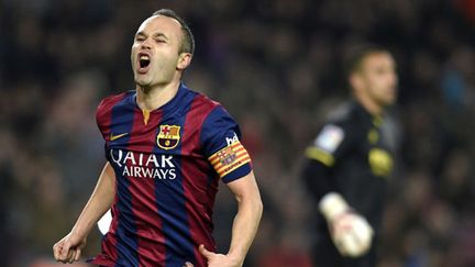 Andres Iniesta (FC Barcelone) (LLUIS GENE / AFP)