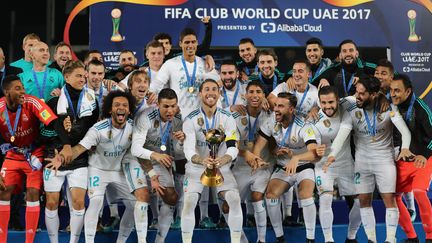 Le Real Madrid vainqueur de la Coupe du monde des clubs 2017 (KARIM SAHIB / AFP)