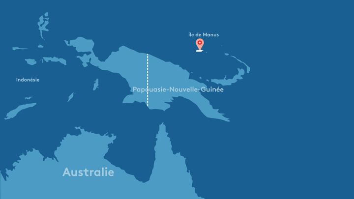 L'île de Manus située au large de la Papouasie-Nouvelle-Guinée. (FRANCEINFO)