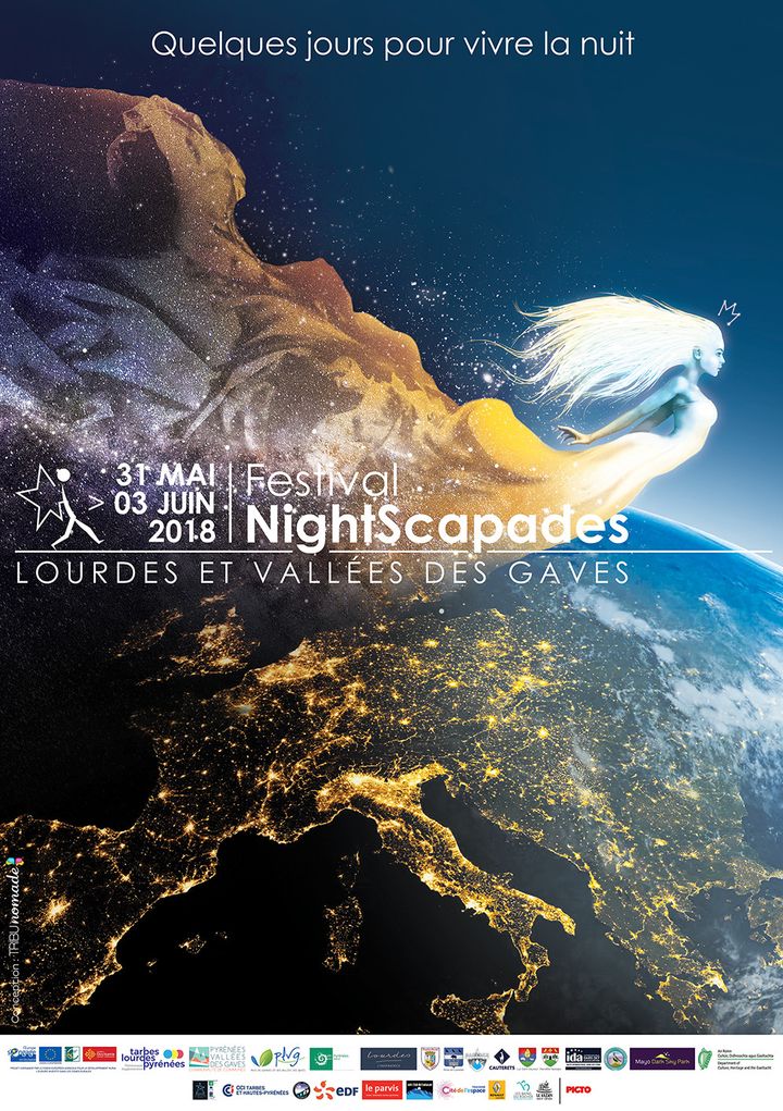 L'affiche du Festival NightScapades 
 (France Télévision/culturebox)