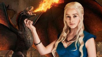 L'actrice britannique&nbsp;Emilia Clarke qui incarne&nbsp;Daenerys Targaryen dans la s&eacute;rie "Game of Thrones". (HOME BOX OFFICE (HBO))