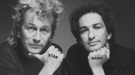 Luc Plamondon et Michel Berger, les créateurs de "Starmania". (JLA)