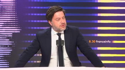 Le maire divers gauche de Marseille Benoît Payan, le 9 juillet 2024 sur franceinfo. (FRANCEINFO / RADIO FRANCE)