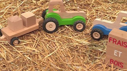 Noël : en Saône-et-Loire, les jouets en bois s'invitent sous le sapin&nbsp;&nbsp; (FRANCE 3)