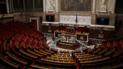 Photo d'illustration de l'Assemblée nationale.&nbsp; (THOMAS SAMSON / AFP)