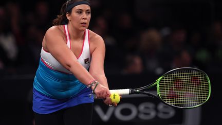 Marion Bartoli lors de son retour à la compétition en mars 2018 (TIMOTHY A. CLARY / AFP)