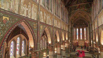 L’église St Joseph de Roubaix est l’oeuvre&nbsp;de l'architecte belge,&nbsp;baron de Béthune au XIXe siècle. (France 3 Hauts-de-France)