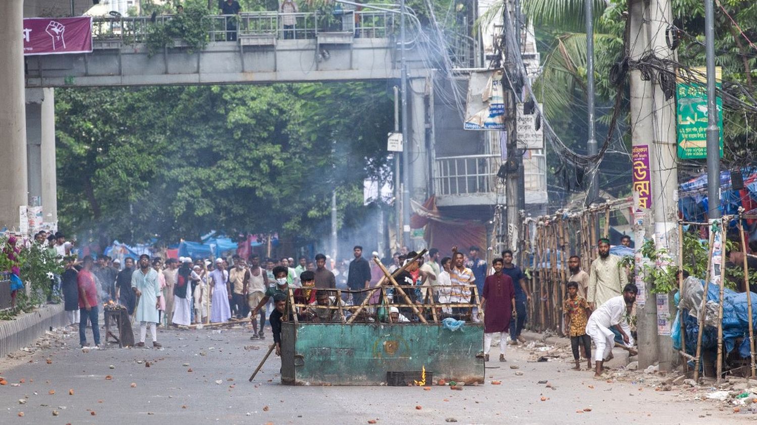 At least 105 people have been killed in the protests, curfews have been imposed and the army has been deployed.