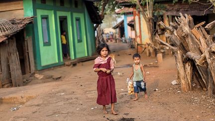 situé dans une région extrêmement aride, n’a pas l’eau courante. 19.000 villages se trouvent dans la même situation, a estimé le gouvernement en 2014. (REUTERS / Danish Siddiqui)