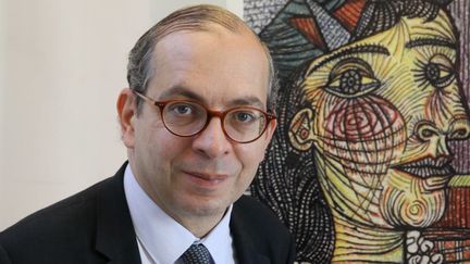 Laurent Le Bon au musée Picasso, à Paris (juillet 2020) (GINIES / SIPA)