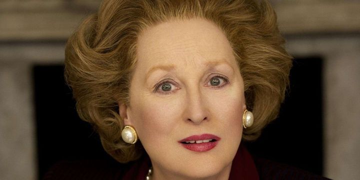 Meryl Streep dans la peau de &quot;la Dame de fer&quot;
 (Alex Bailey/Pathe Produc/AP/SIPA)