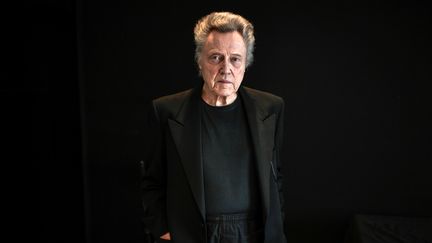 L'acteur américain Christopher Walken lors d'une séance photo à Paris le 21 juin 2019 (STEPHANE DE SAKUTIN / AFP)