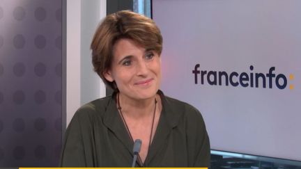 Sophie Boissard, directrice générale de Korian, leader européen des maisons de retraite, invitée de franceinfo le 1er octobre 2021. (FRANCEINFO)