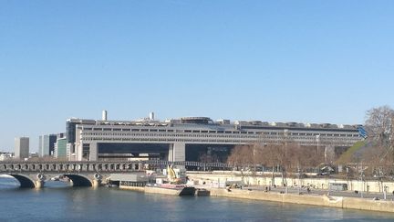 Le siège du ministère de l'Économie et des Finances à Bercy, Paris. (GUY REGISTE / RADIO FRANCE)