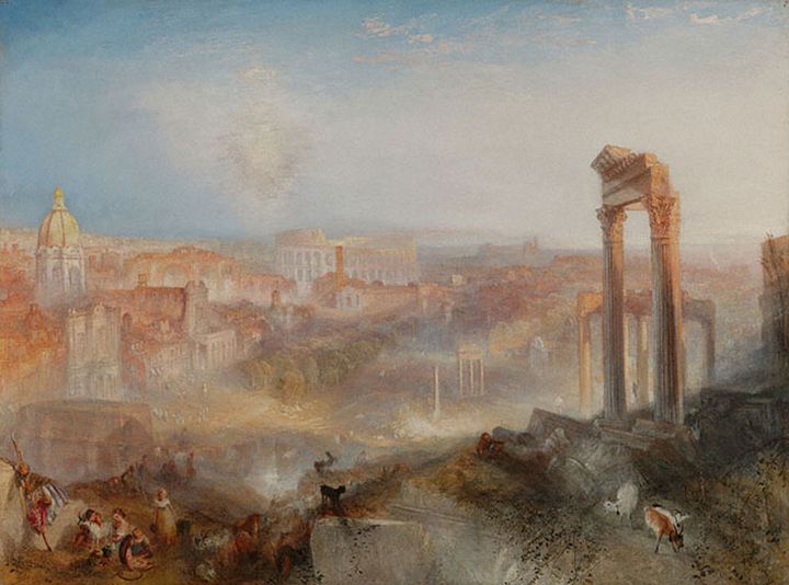 JMW Turner, Modern Rome, Campo Vaccino, 1839, The J. Paul Getty Museum
 (The J. Paul Getty Museum)